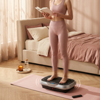 Whole Body Vibration Plate Machine, Bluetooth Remote & Bands, 200W