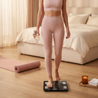 Smart Body Scale, 20 Metrics, Bluetooth, Tempered Glass, 180 kg