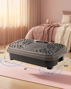 Homfa Vibration Plate — Whole Body Platform with Remote & Resistance Bands