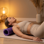 Spike Foam Roller, Deep-Grip Texture, EVA + PVC Core, 26 x 8 cm