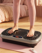 Whole Body Vibration Plate Machine with Remote & Resistance Bands — Oscillating Vibration Platform, 99 Speeds