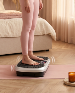 Homfa Vibration Plate — Whole Body Platform with Remote & Resistance Bands