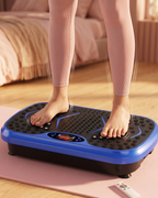 Whole Body Vibration Plate Machine with Remote & Resistance Bands — Oscillating Vibration Platform, 99 Speeds