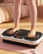 Whole Body Vibration Plate Machine with Remote & Resistance Bands — Oscillating Vibration Platform, 99 Speeds