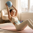 Pilates Kit - Ring, Ball & Resistance Bands Home Workout | 7-Piece Set