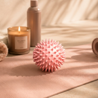 Spike Massage Ball, Body-Safe PVC, 6 cm, Pilates Yoga Fitness Rehab
