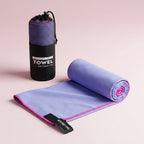 Quick-Dry Microfiber Sports Towel — Ultra-Absorbent, Compact, Storage Bag Included