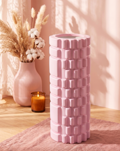 Foam Roller for Women – 30cm & 45cm | Deep Muscle Recovery | Pink & Blue