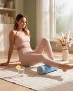 Trigger Point Foam Roller — Premium EVA Muscle Roller for Back, Legs & Full Body, 11.7 in Portable