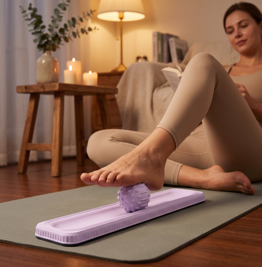Foot Massage Roller — Acupressure Spike Ball Massager