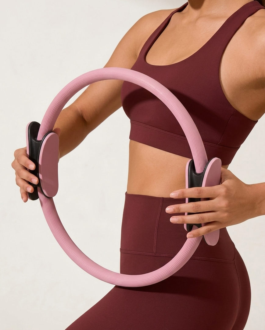 Pilates Magic Ring, Studio Fiberglass Core, Non-Slip EVA, 35 cm, 280g