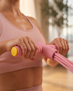 Pedal Puller Resistance Band Trainer, 6 Elastic Tubes, PVC, Non-Slip