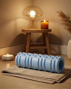 Spike Foam Roller, Deep-Grip Texture, EVA + PVC Core, 26 x 8 cm