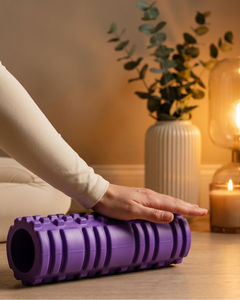 Spike Foam Roller, Deep-Grip Texture, EVA + PVC Core, 26 x 8 cm