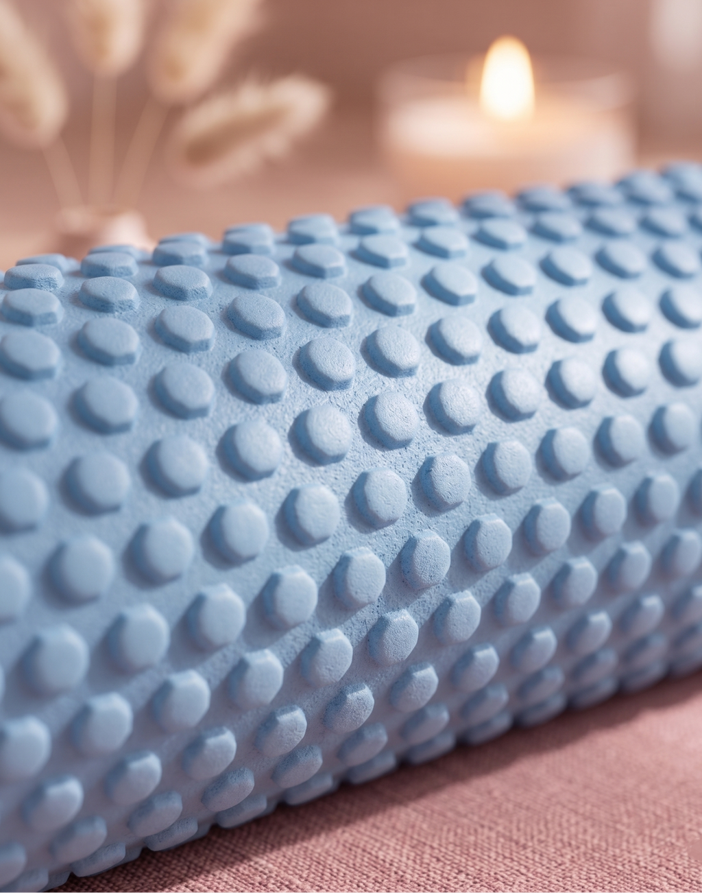 Trigger Point Foam Roller — Premium EVA Muscle Roller for Back, Legs & Full Body, 11.7 in Portable
