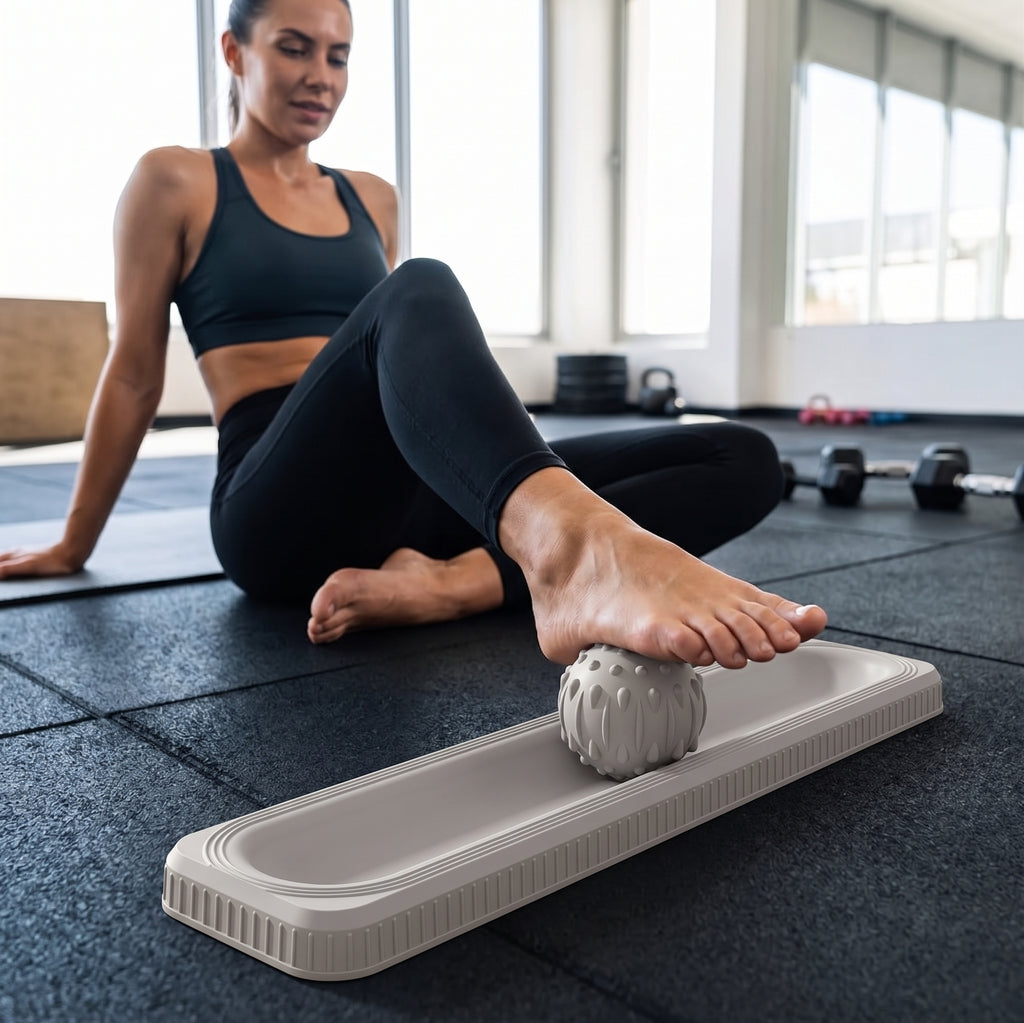 Foot Massage Roller — Acupressure Spike Ball Massager