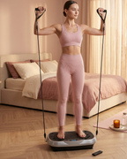 Whole Body Vibration Plate Machine, Bluetooth Remote & Bands, 200W