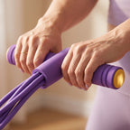 Pedal Puller Resistance Band Trainer, 6 Elastic Tubes, PVC, Non-Slip