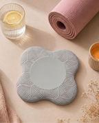 Yoga Knee Pad, 2 cm PU Foam, Double-Sided Anti-Slip, 20x20 cm, 130g
