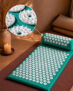 Acupressure Mat Set with Pillow, Back Neck & Feet Massage Circulation