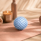 Spike Massage Ball, Body-Safe PVC, 6 cm, Pilates Yoga Fitness Rehab