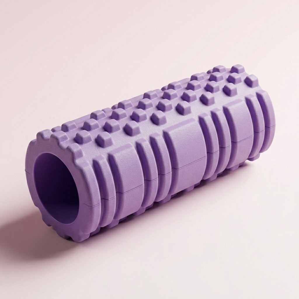 Spike Foam Roller, Deep-Grip Texture, EVA + PVC Core, 26 x 8 cm