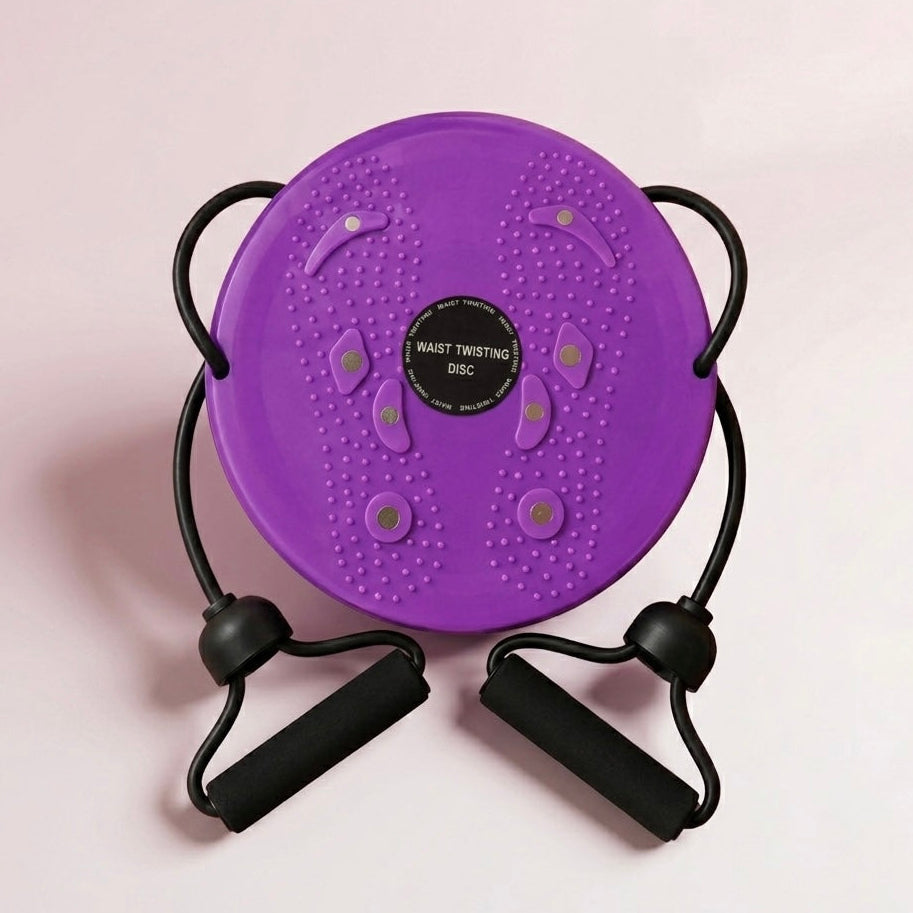 Twist Disc 360° Silent, Resistance Bands, 25 cm, Holds 100 kg