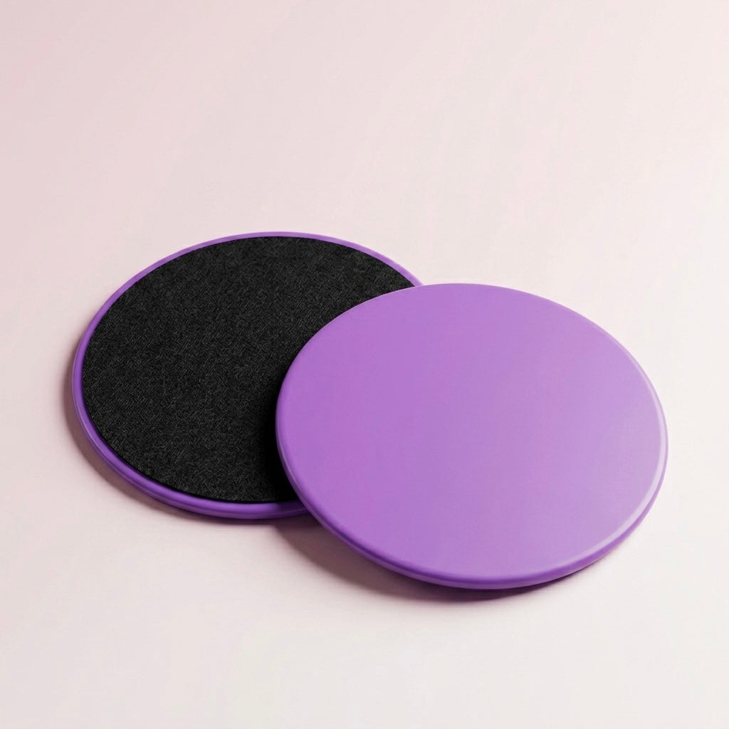 Core Sliders Set of 2, Dual-Sided PP Foam, 17.5 cm, Carpet & Floor