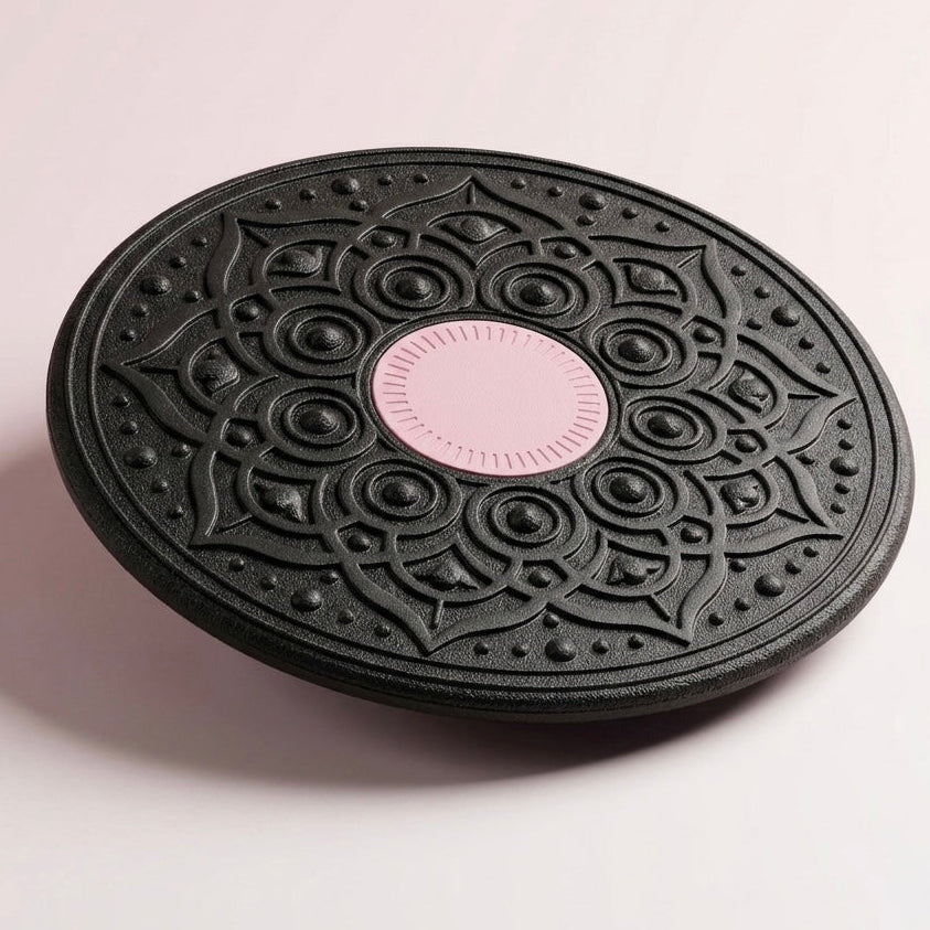 Balance Board 360° Wobble, Non-Slip Mandala, 30 cm, Up to 150 kg