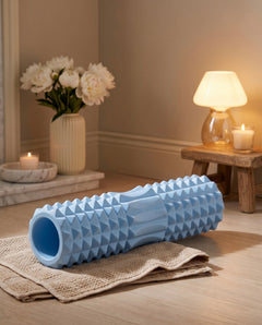 ECO EVA Foam Roller, 3D Massage Points, 220g, 30 & 45 cm, All Levels