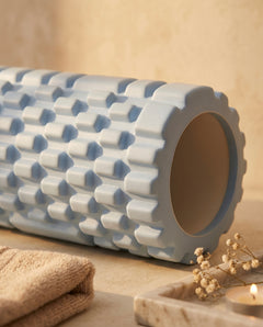 ECO EVA Foam Roller, 3D Massage Points, 220g, 30 & 45 cm, All Levels