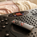 Whole Body Vibration Plate Machine with Remote & Resistance Bands — Oscillating Vibration Platform, 99 Speeds