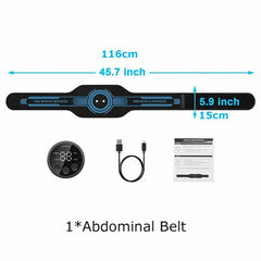 EMS Muscle Stimulator Set — Abs, Arms & Legs Toner | 10 Modes, USB Charging
