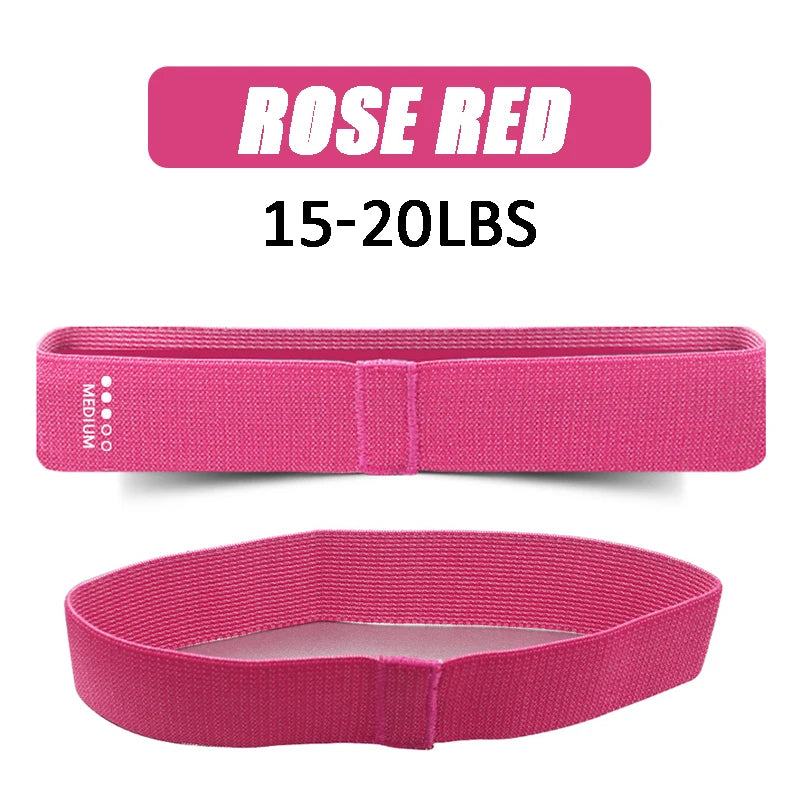 Loop Resistance Bands Set of 5, Non-Slip Terylene, Light to Heavy