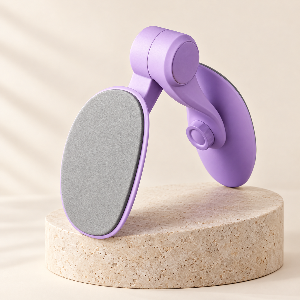 Inner thigh and pelvic floor trainer in purple
