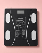 Smart Body Scale, 20 Metrics, Bluetooth, Tempered Glass, 180 kg