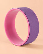 Yoga Wheel for Back and Spine Stretching, 12 in, TPE Foam + PP Core