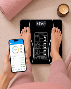 Smart Body Scale — Bluetooth Body Composition Analyzer | 20 Metrics, App-Synced