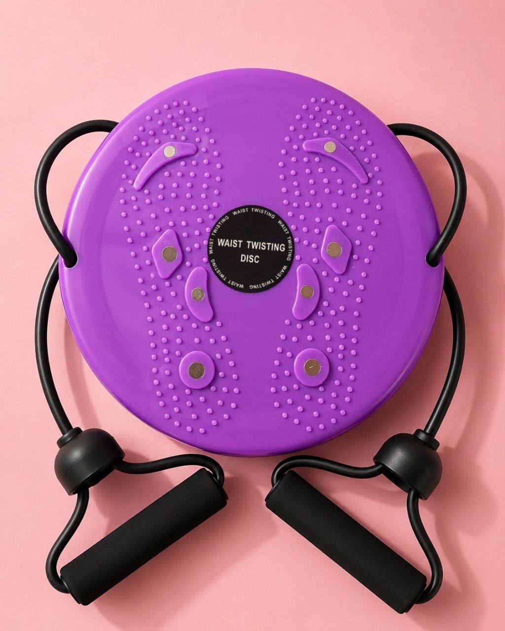 Twist Disc 360° Silent, Resistance Bands, 25 cm, Holds 100 kg