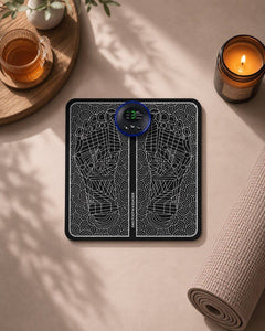 EMS Foot Massage Mat — Wireless Reflexology with Remote | Pilates Era