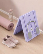 7-in-1 Foldable Fitness Board, Pilates Bar, Resistance Ropes, 160 kg