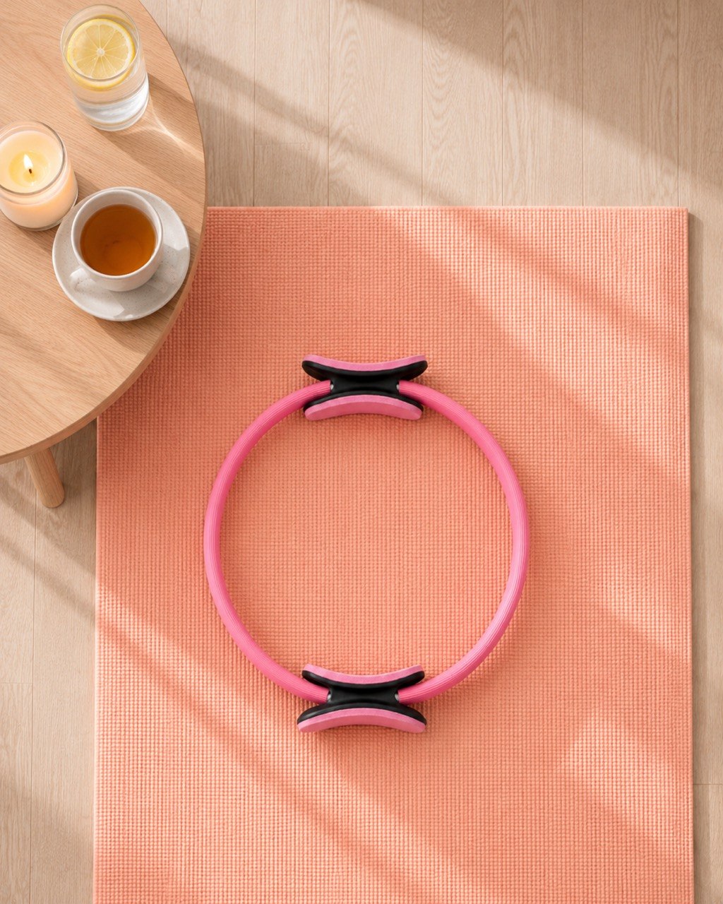 Pilates Magic Ring, Studio Fiberglass Core, Non-Slip EVA, 35 cm, 280g