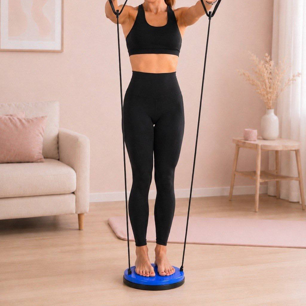Twist Disc 360° Silent, Resistance Bands, 25 cm, Holds 100 kg
