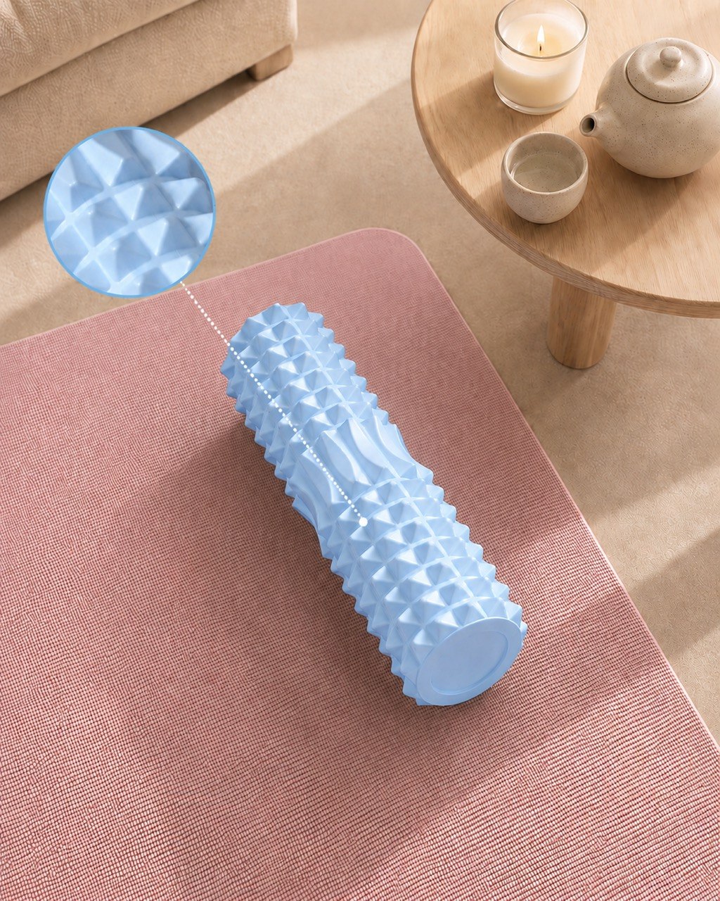 Recovery Foam Roller — Deep Muscle Relief at Home