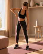 Long Resistance Bands Set of 3, Light Medium Heavy, 200 cm, 49 lbs Max