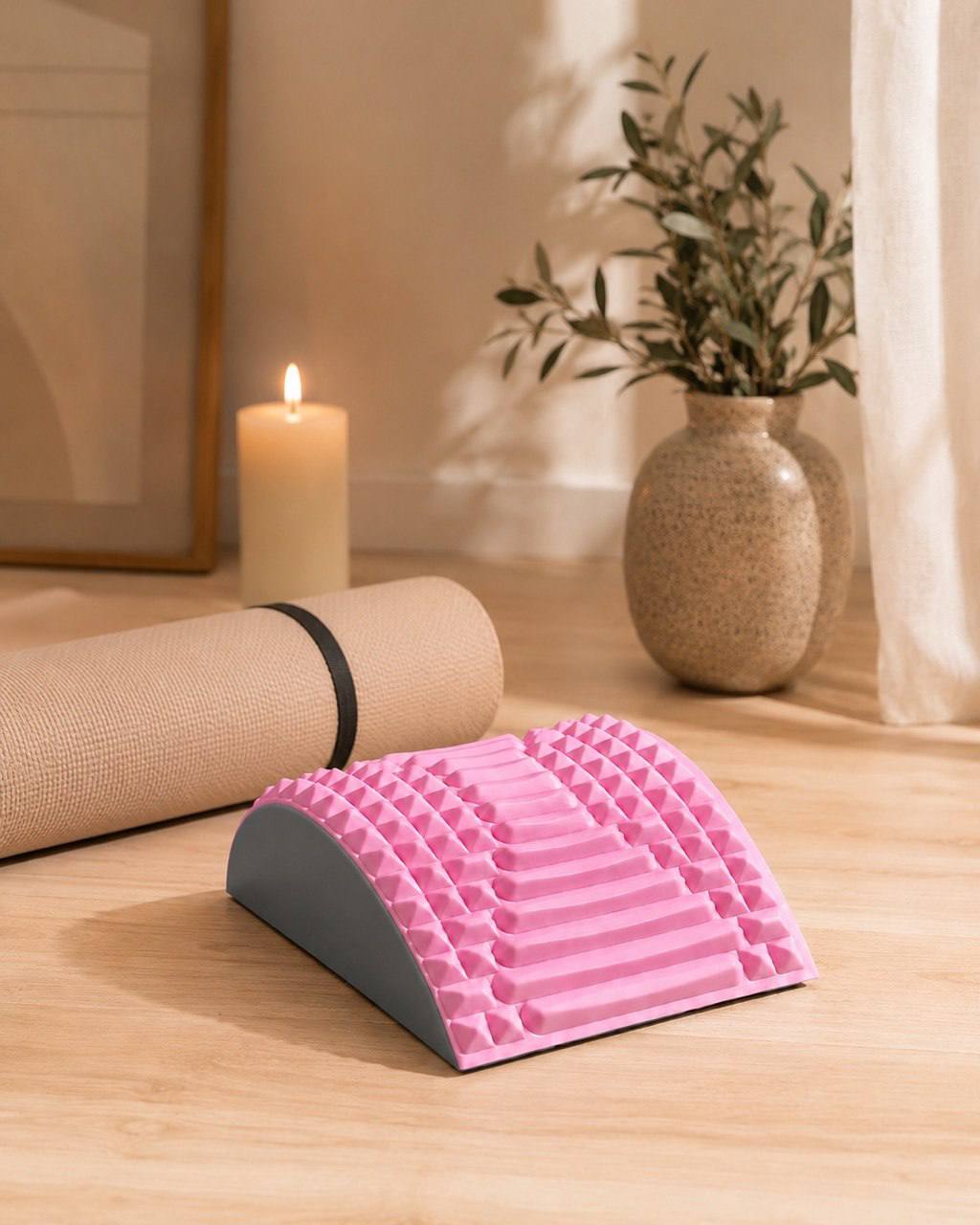 Back Stretcher Pillow — Spine Decompression & Posture Relief | Pilates Era